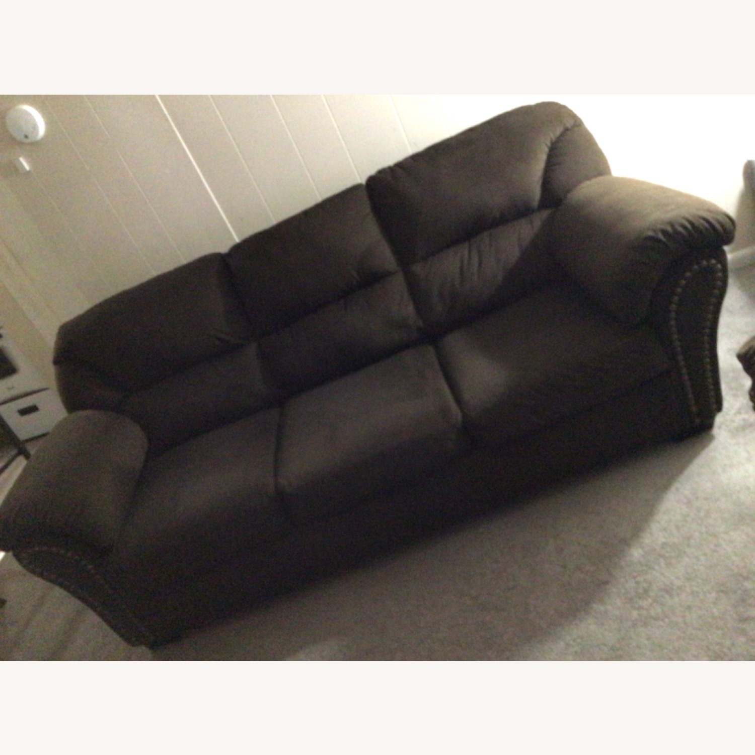 Ashley Furniture Dark Brown 3+ Seater Sofa - image-3