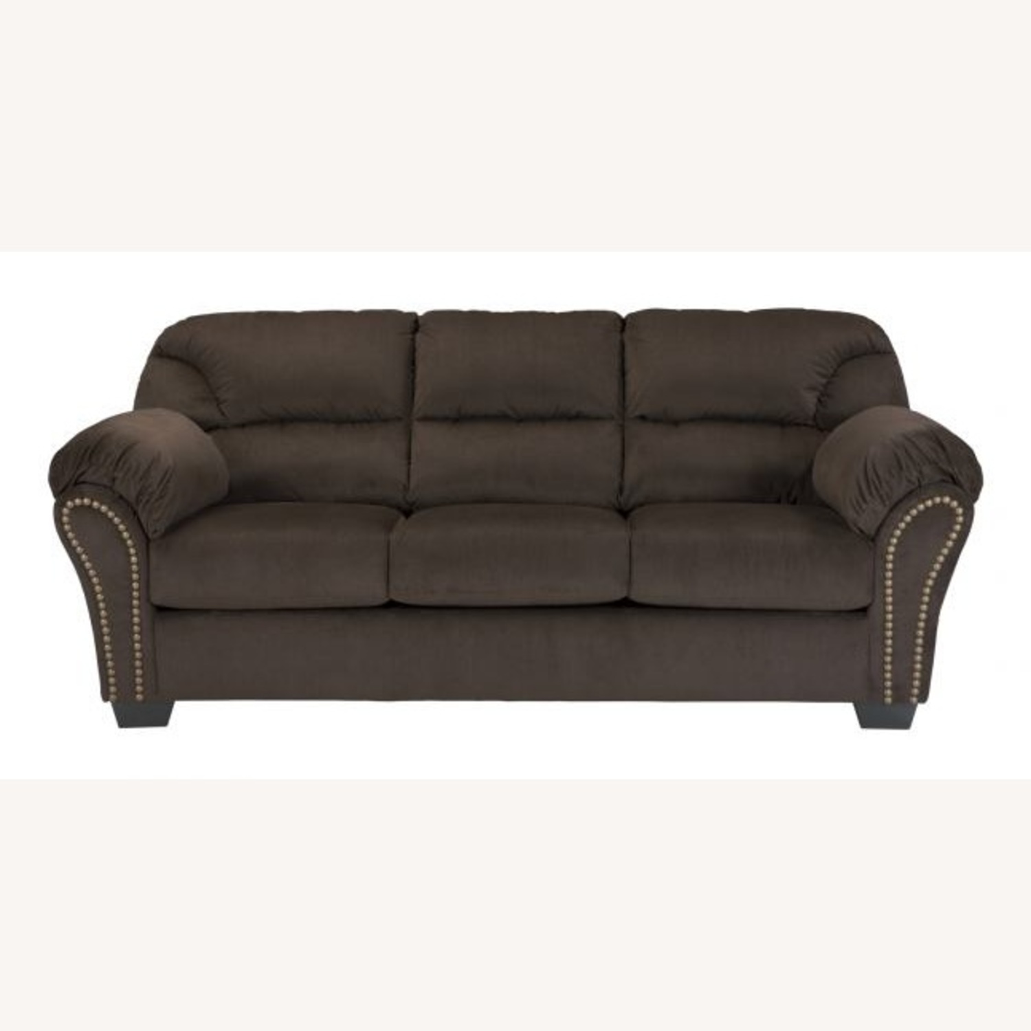 Ashley Furniture Dark Brown 3+ Seater Sofa - image-4