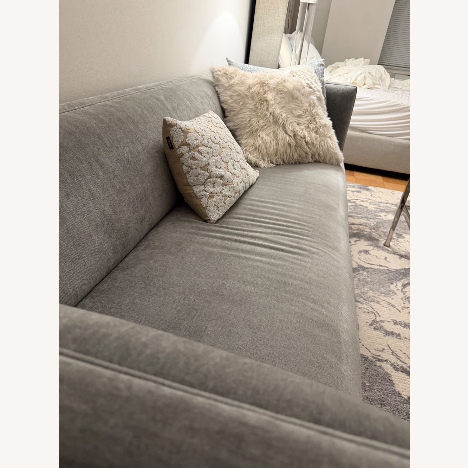 Bloomingdale's Libra Dark Gray 2 Piece Sectional - image-4