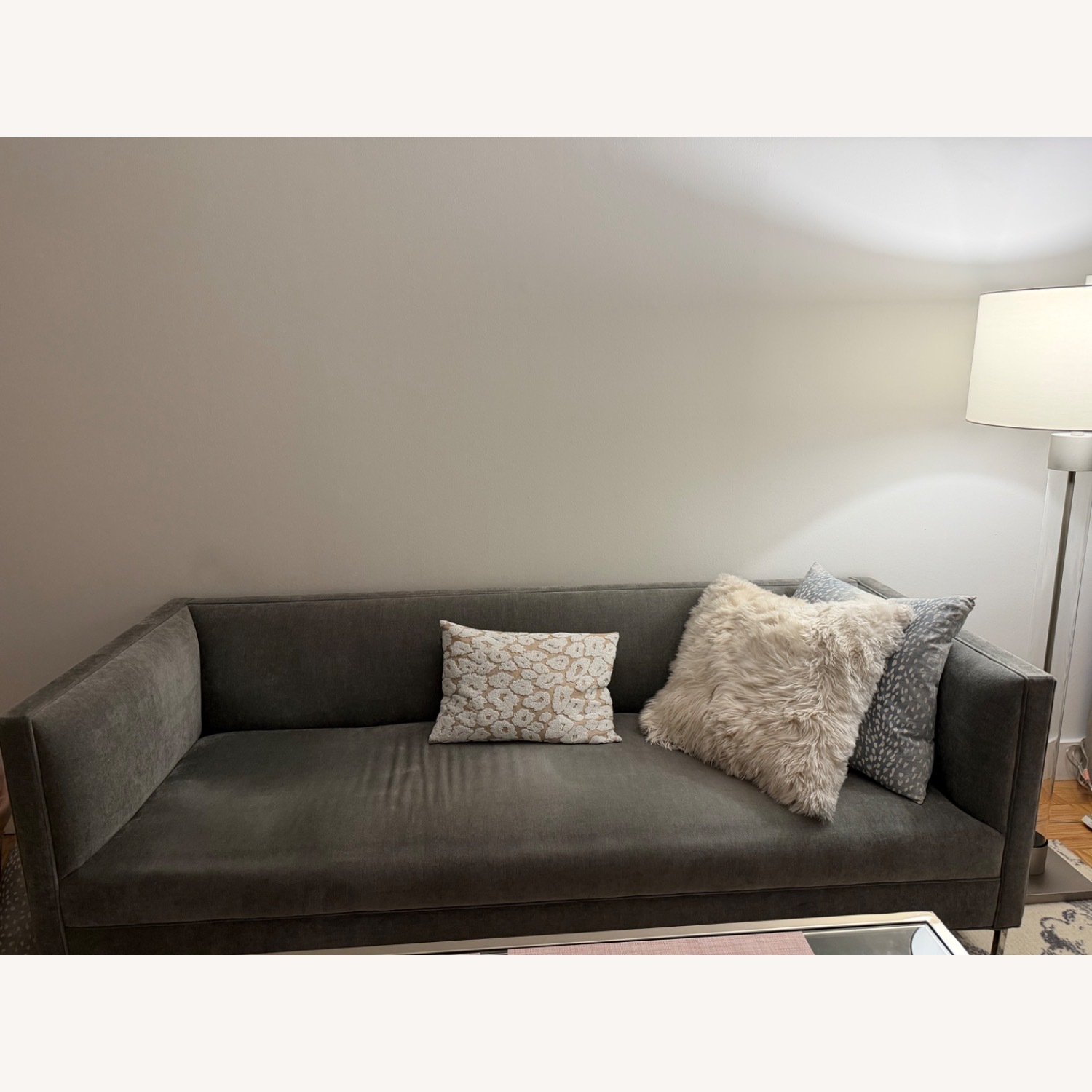 Bloomingdale's Libra Dark Gray 2 Piece Sectional - image-1