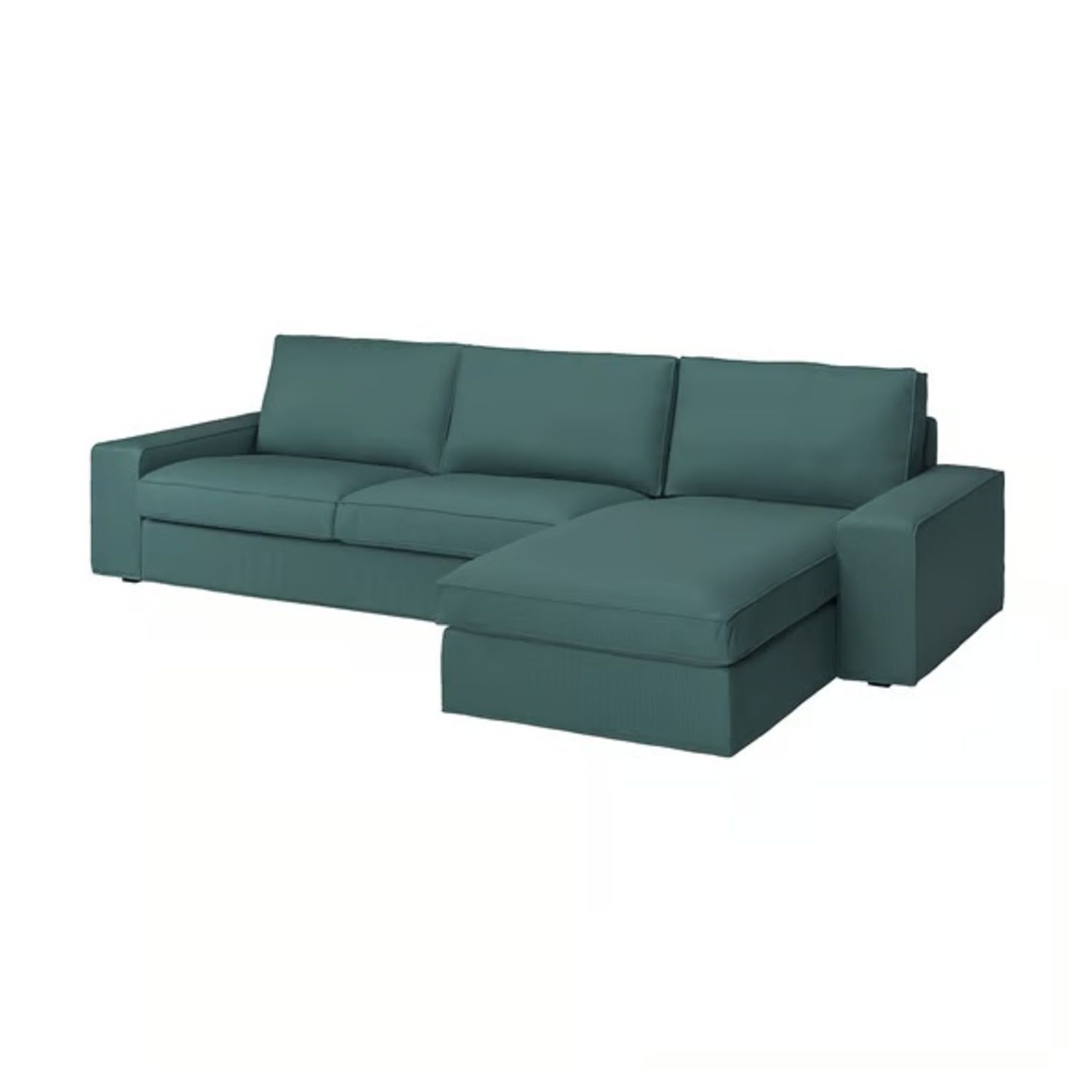 IKEA Kivik Sectional, Kelinge Gray-Turquoise - image-7