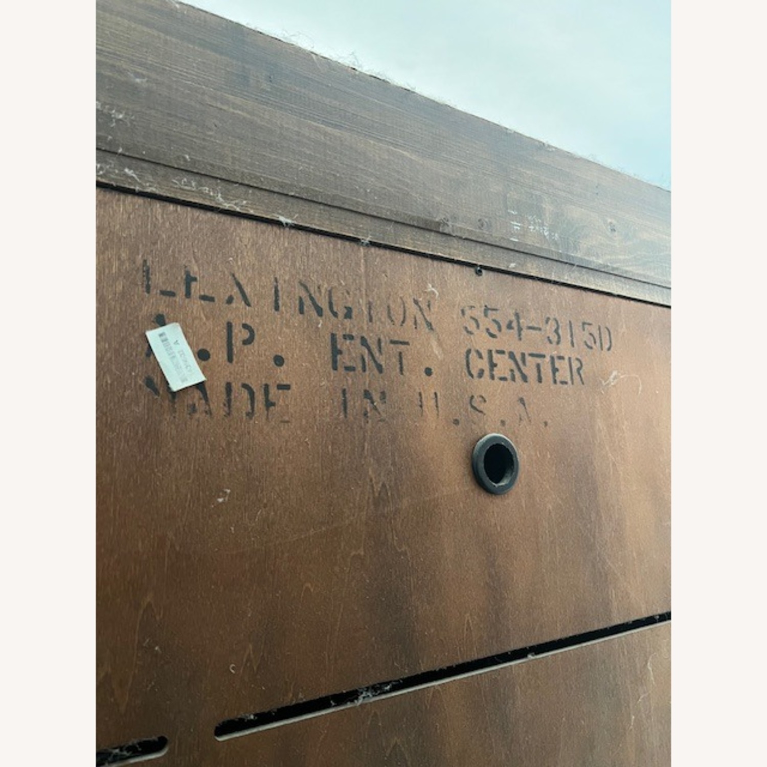 Lexington Furniture Dark Brown Wood Armoire - image-5