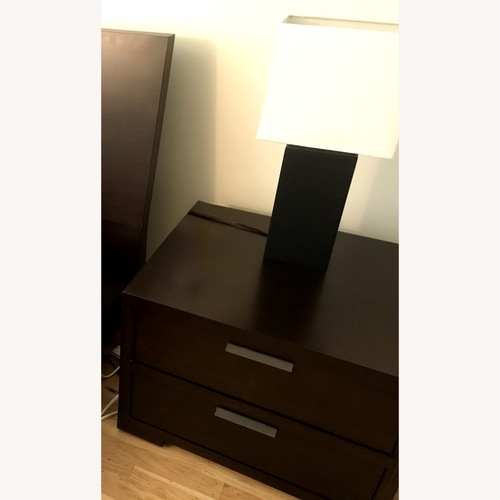 Used Set of 2 Crate & Barrel Asher 2-drawer Nightstands for sale on AptDeco