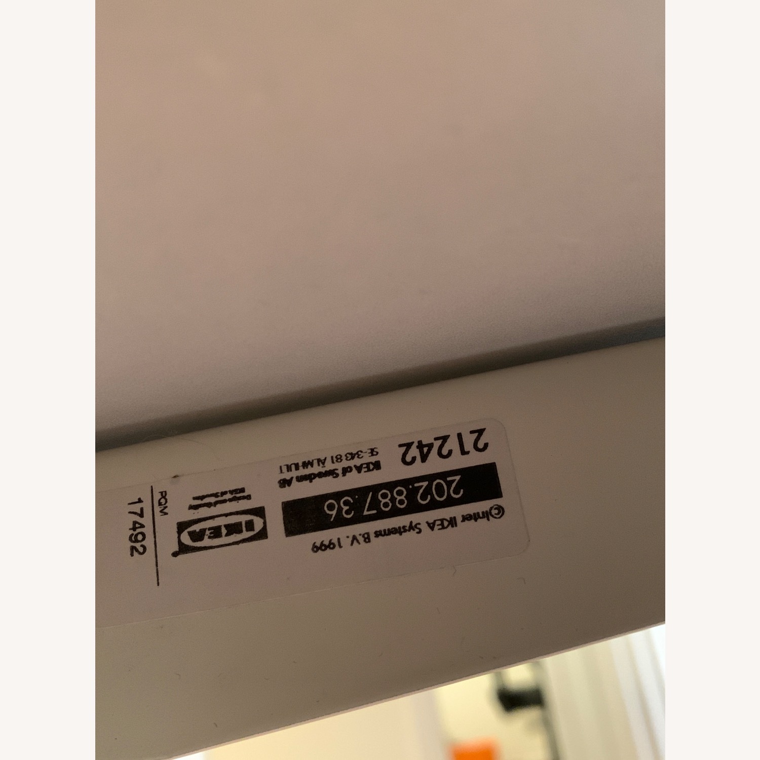 IKEA TROTTEN Adjustable Height Desk (White)  - image-2