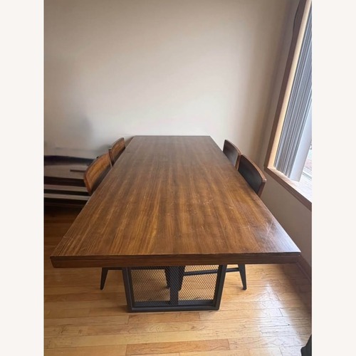 Used Industrial Modern Dining Tabel  for sale on AptDeco
