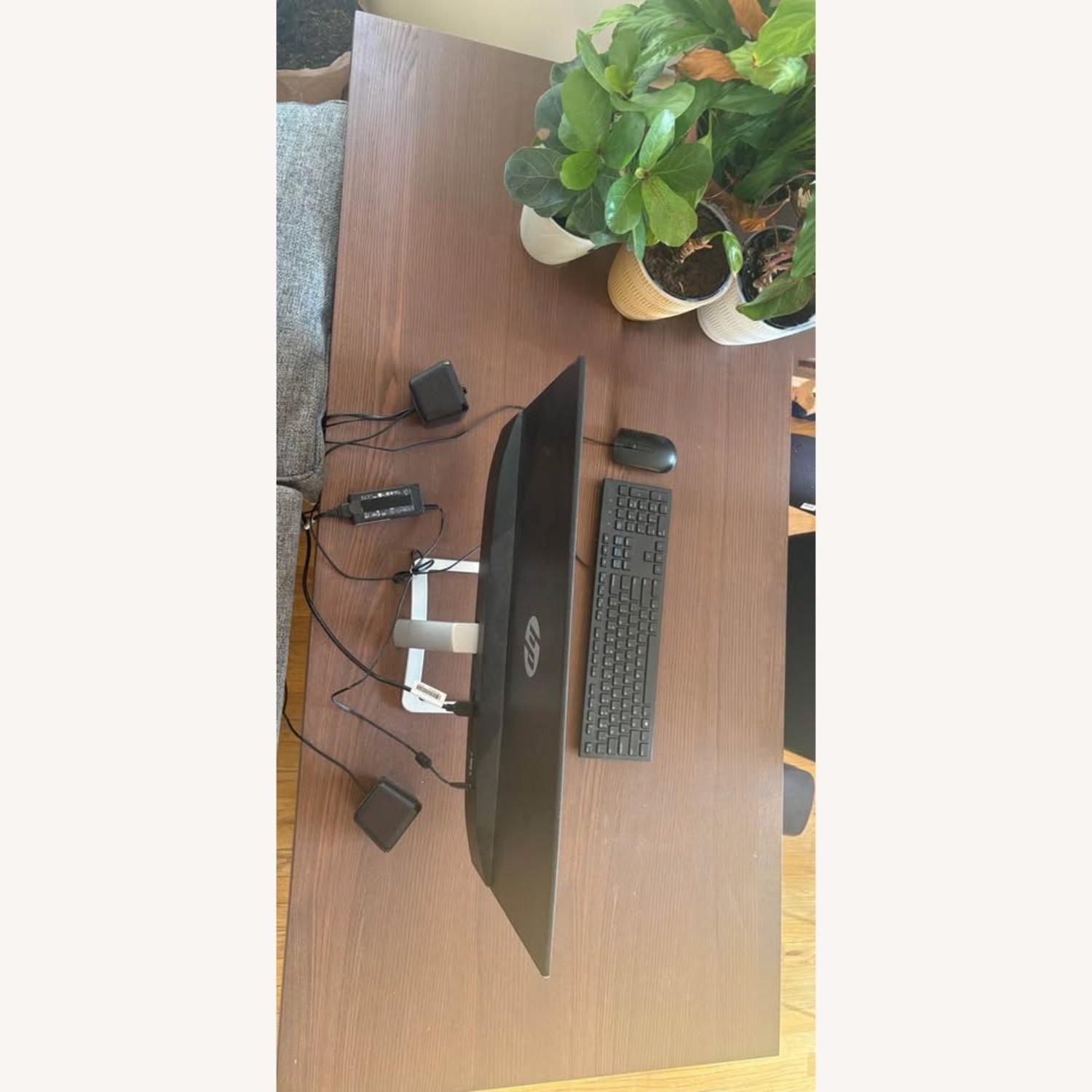 IKEA IDASEN Desk Sit/Stand + Computer Chair  - image-1