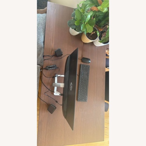 Used IKEA IDASEN Desk Sit/Stand + Computer Chair  for sale on AptDeco