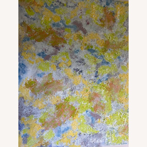 Used Abstract Mix Media Painting for sale on AptDeco