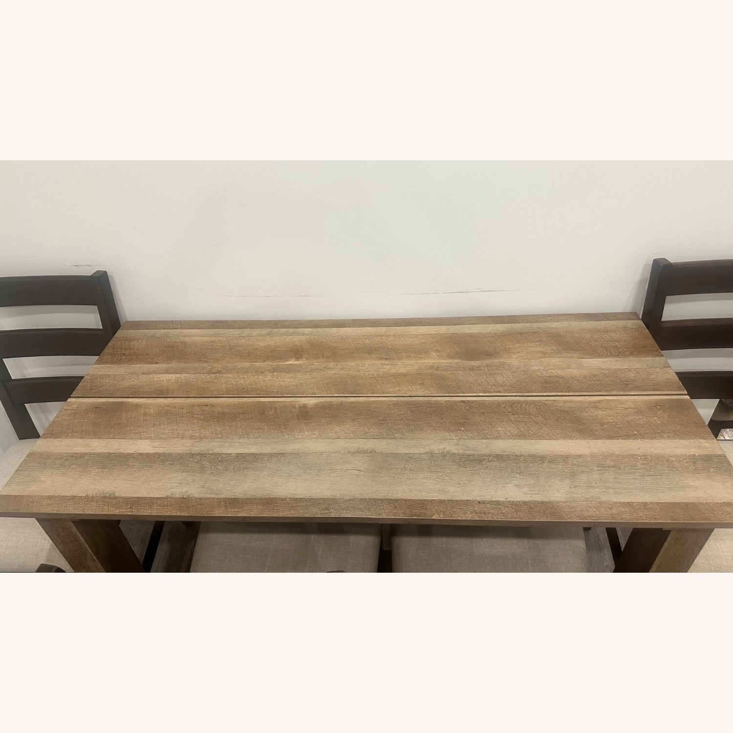 Amazon Light Brown Wood Dining Table - image-3