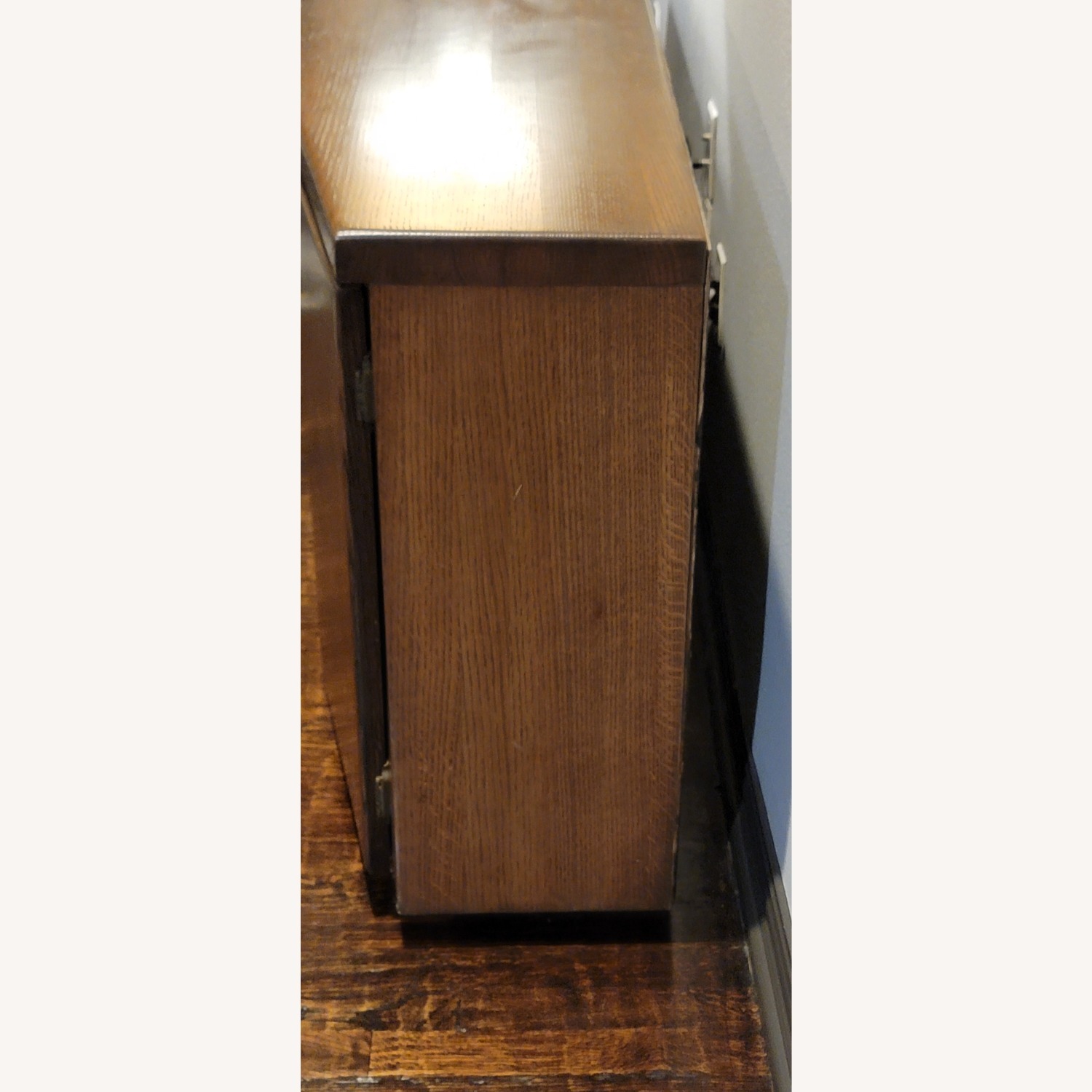 Walnut Wood 68.5 inch Wide Media Console - image-4