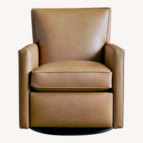 Used Rudy Leather Swivel Recliner for sale on AptDeco