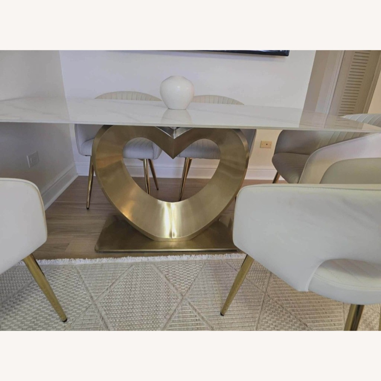 Amazon Marble Dining Table for 6  - image-3