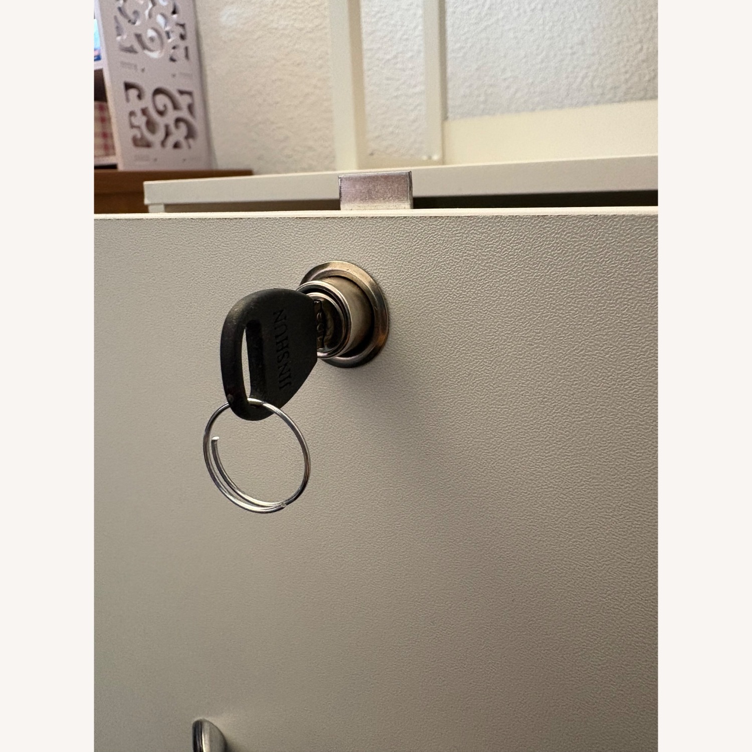 White Vertical Cabinet - image-3