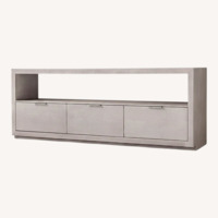 Restoration Hardware Clio Shagreen Wide Media Console