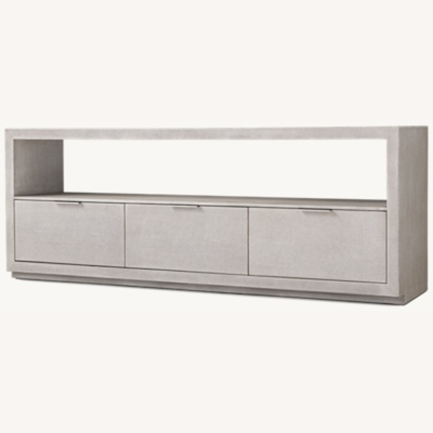 Restoration Hardware Clio Shagreen Wide Media Console - image-5