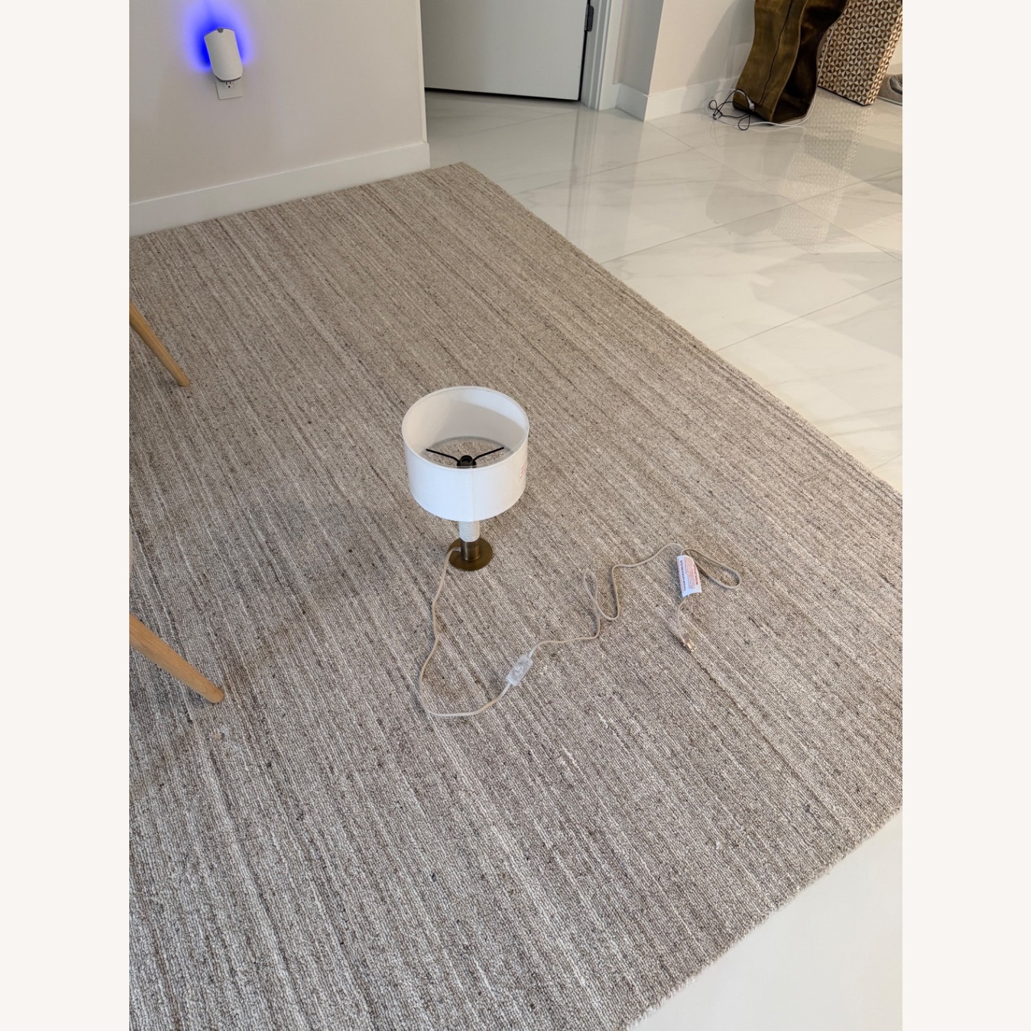Crate & Barrel Rimini Wool Blend Area Rug - image-3