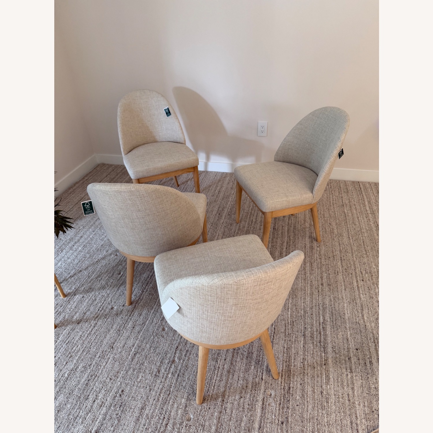 Crate & Barrel Rimini Wool Blend Area Rug - image-4