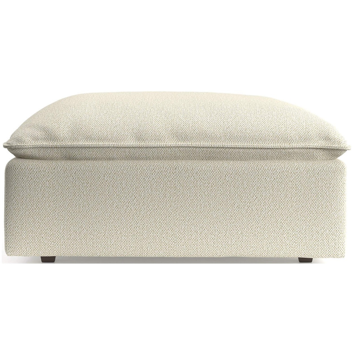  Crate & Barrel Lotus Deep Sectional W Chaise - image-4
