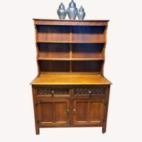 Vintage/Antique Natural Wood Sideboard