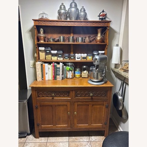 Used Vintage/Antique Natural Wood Sideboard for sale on AptDeco