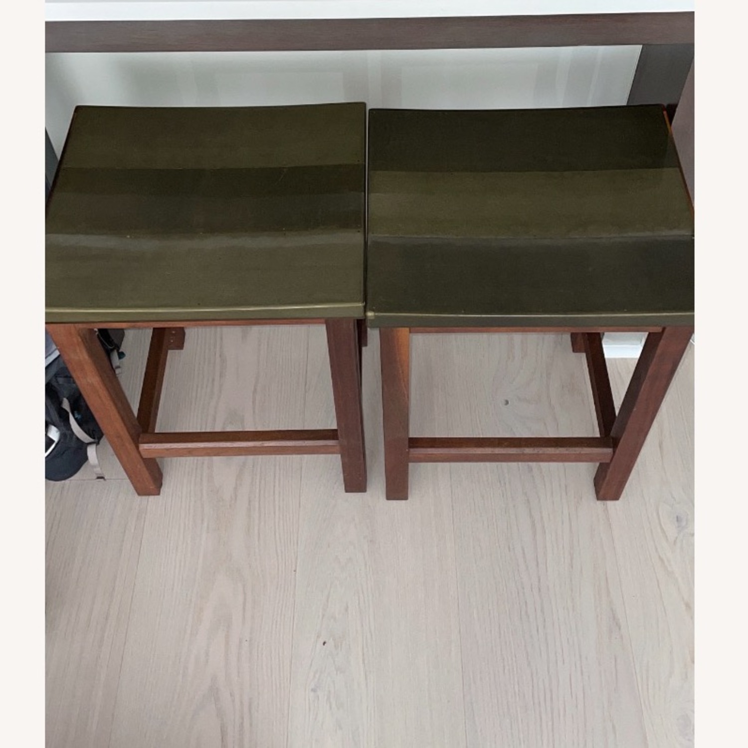 Vintage Backless Barstools - image-4