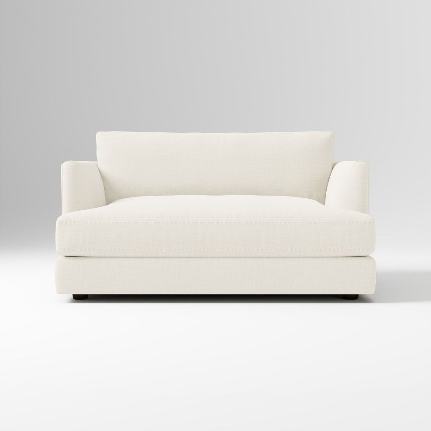 West Elm Natural Fabric Sleeper Sofa - image-5