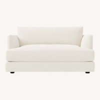 West Elm Natural Fabric Sleeper Sofa