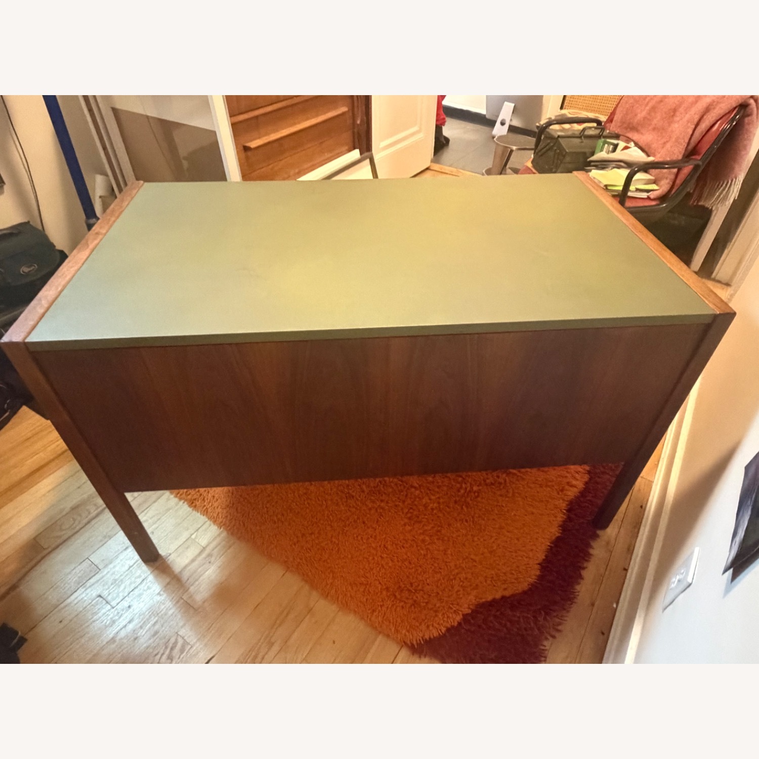 Jens Risom Dark Brown Desk - image-6