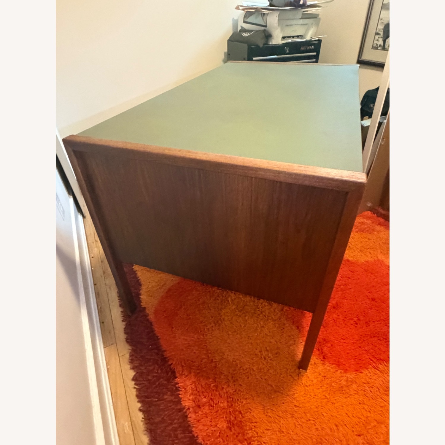 Jens Risom Dark Brown Desk - image-2