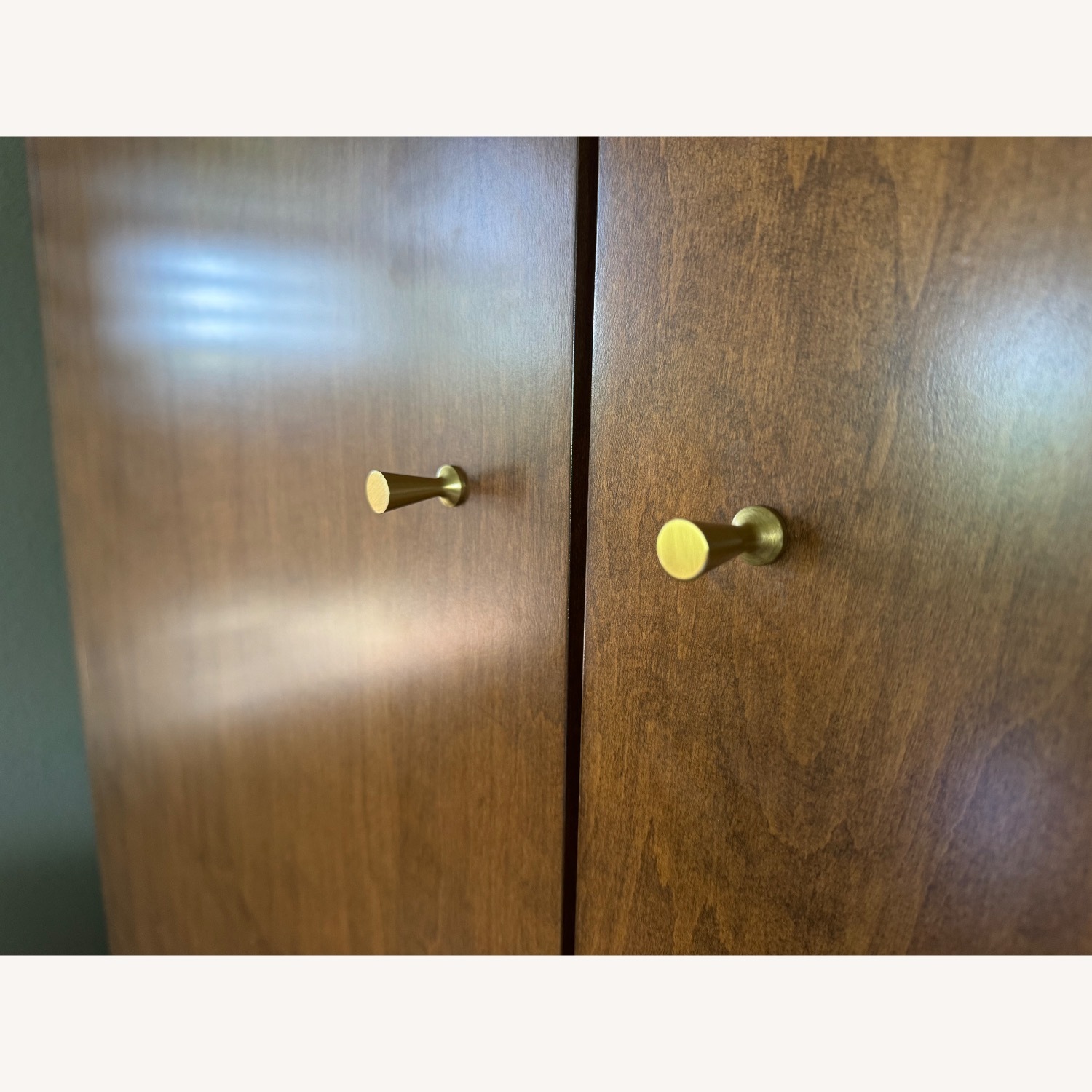 Custom-made Midcentury Wood Armoire - image-6