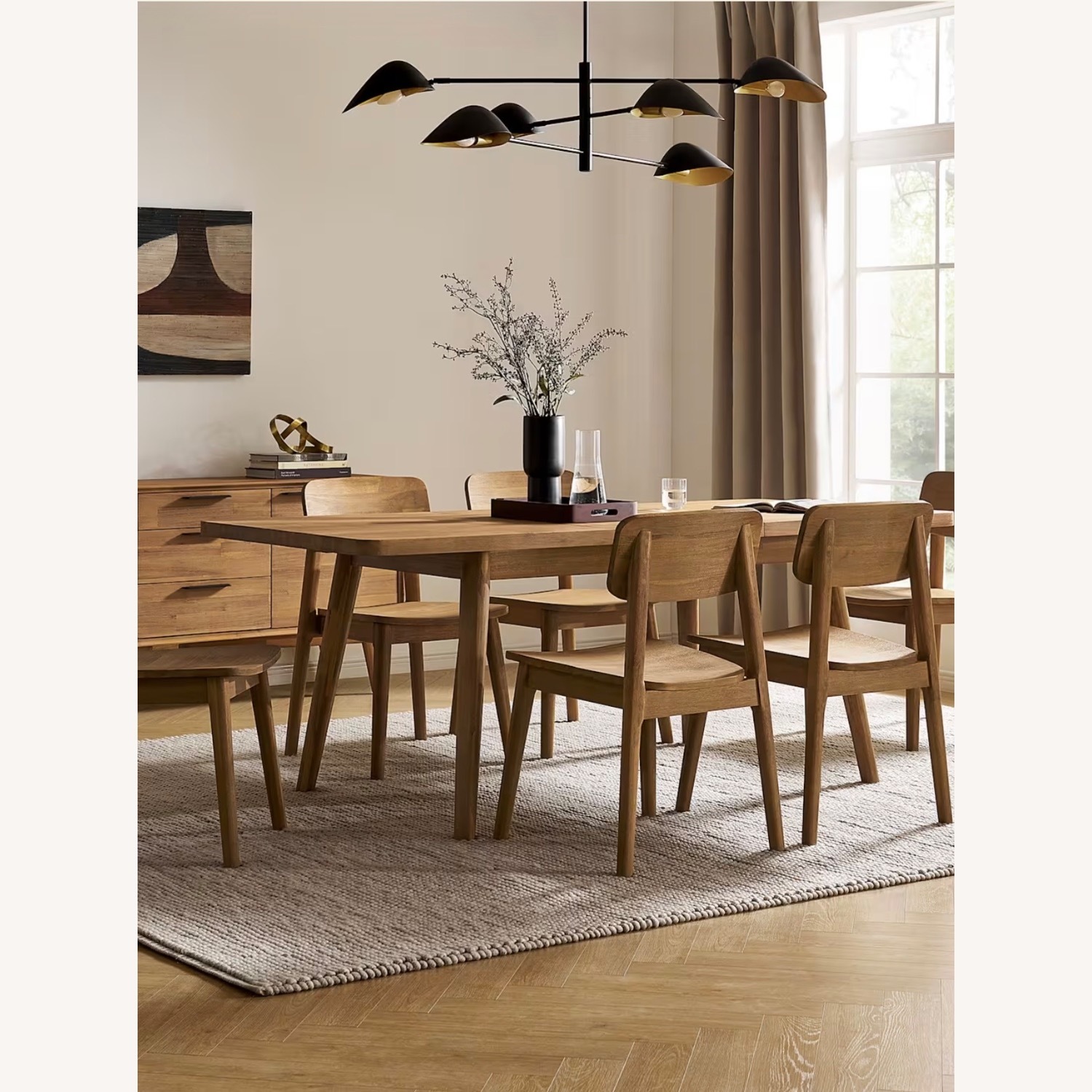 Castlery Seb Dark Brown Wood Dining Chairs - image-5