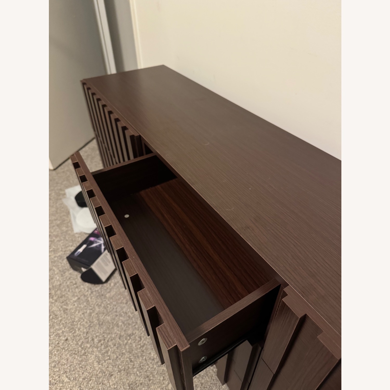 Wayfair Dark Brown Wood Dresser - image-3