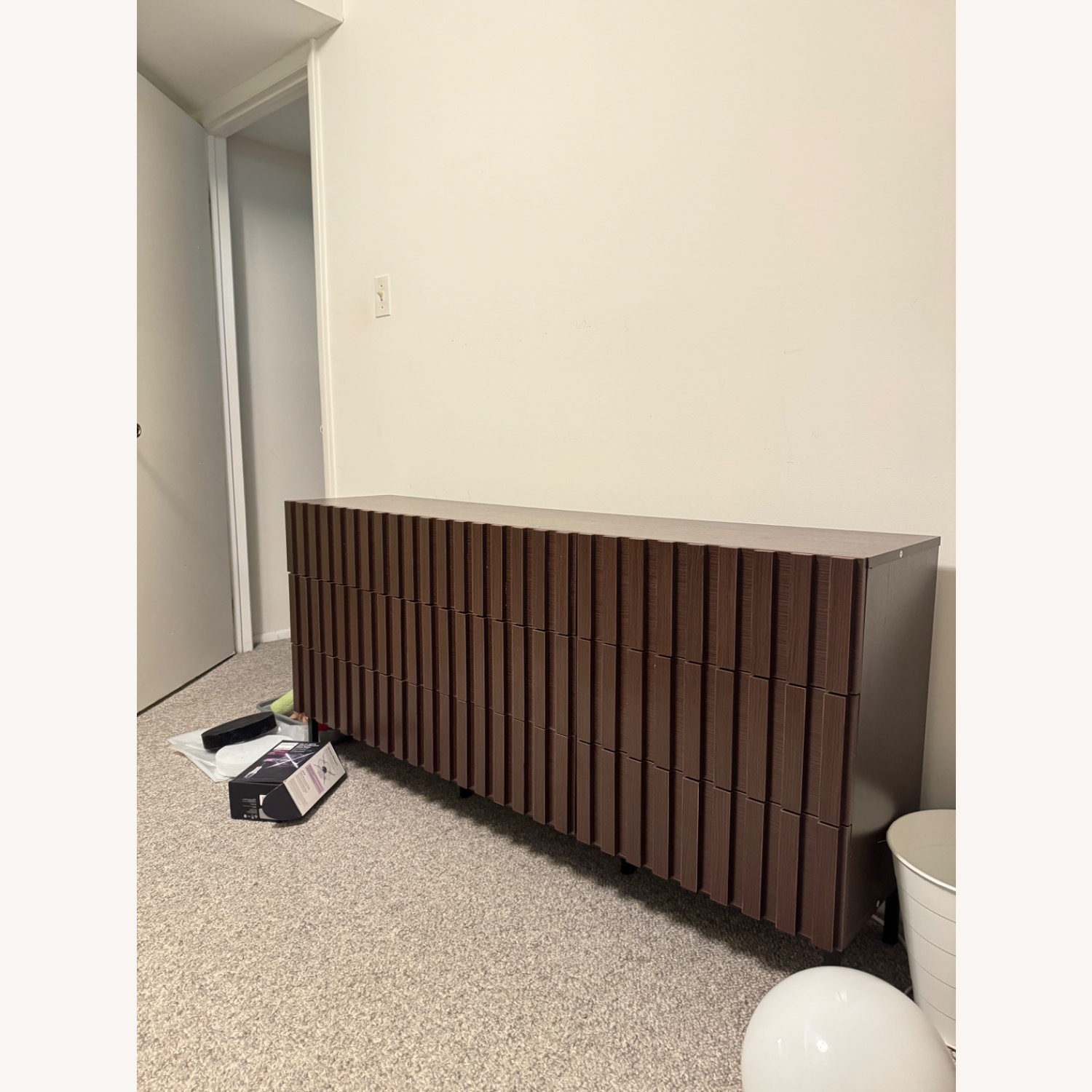 Wayfair Dark Brown Wood Dresser - image-1