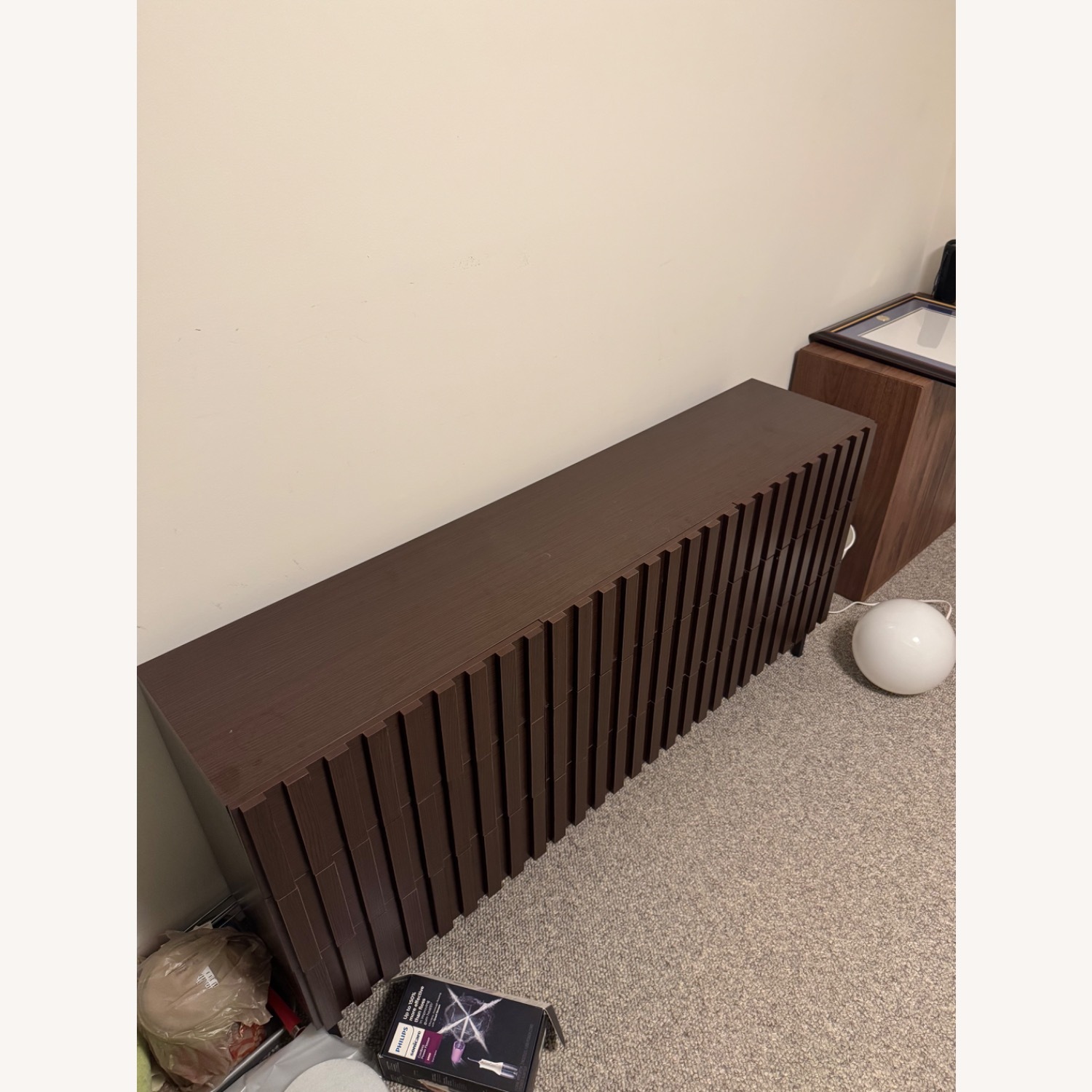 Wayfair Dark Brown Wood Dresser - image-4