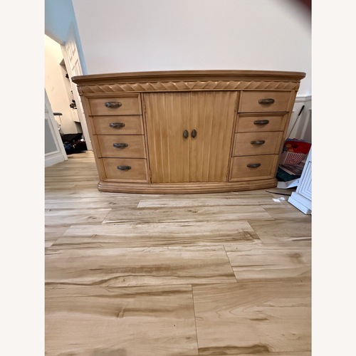 Used Bernhardt Gold Wood Dresser for sale on AptDeco