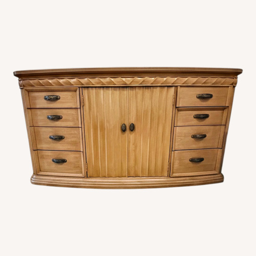 Used Bernhardt Gold Wood Dresser for sale on AptDeco
