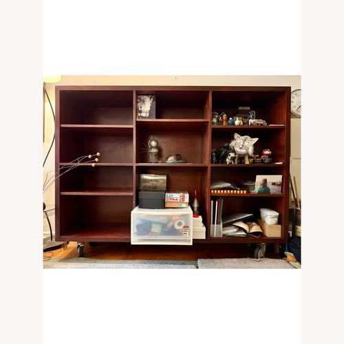 Used Dark Brown Bookcase for sale on AptDeco