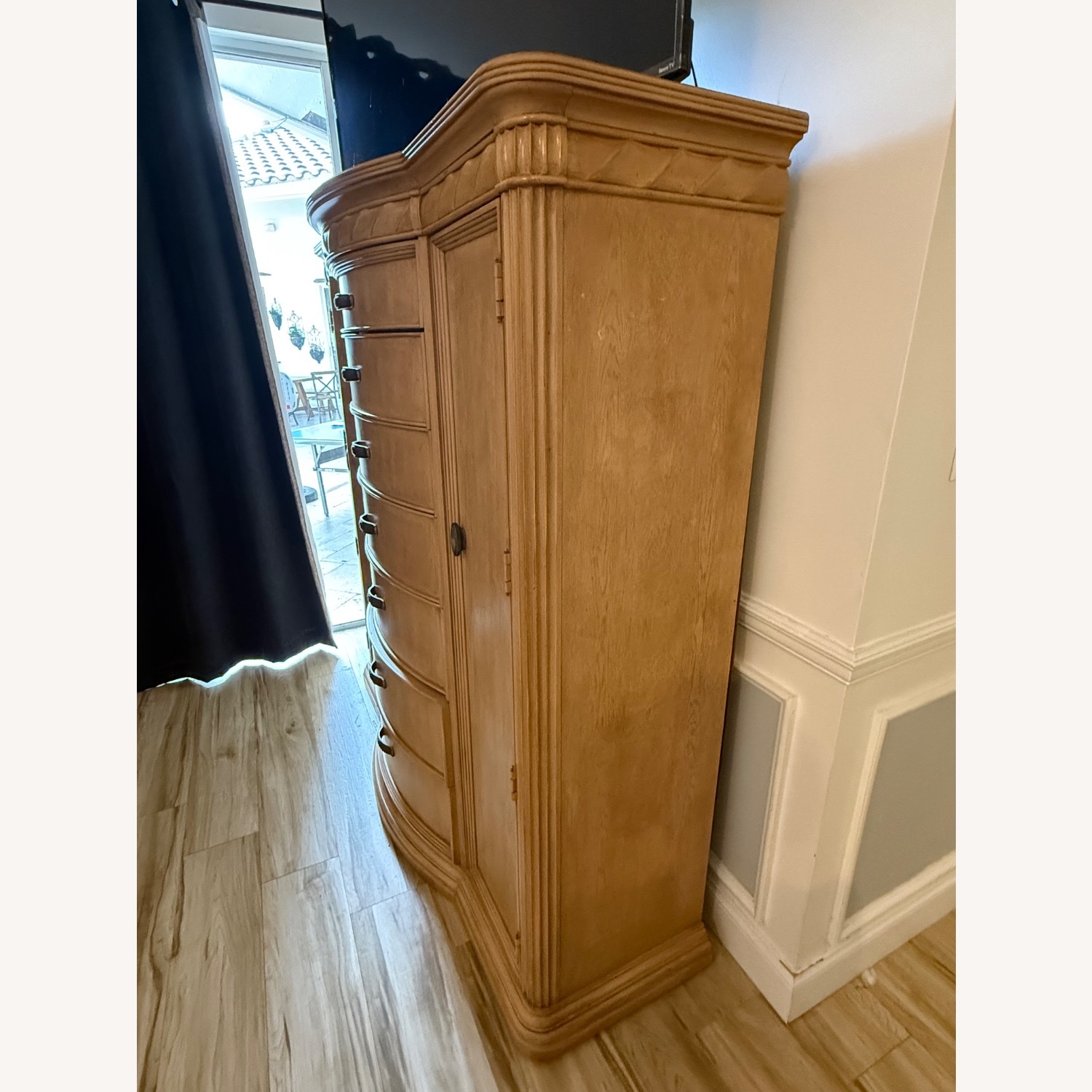 Bernhardt Furniture El Dorado Gold Wood Dresser - image-2