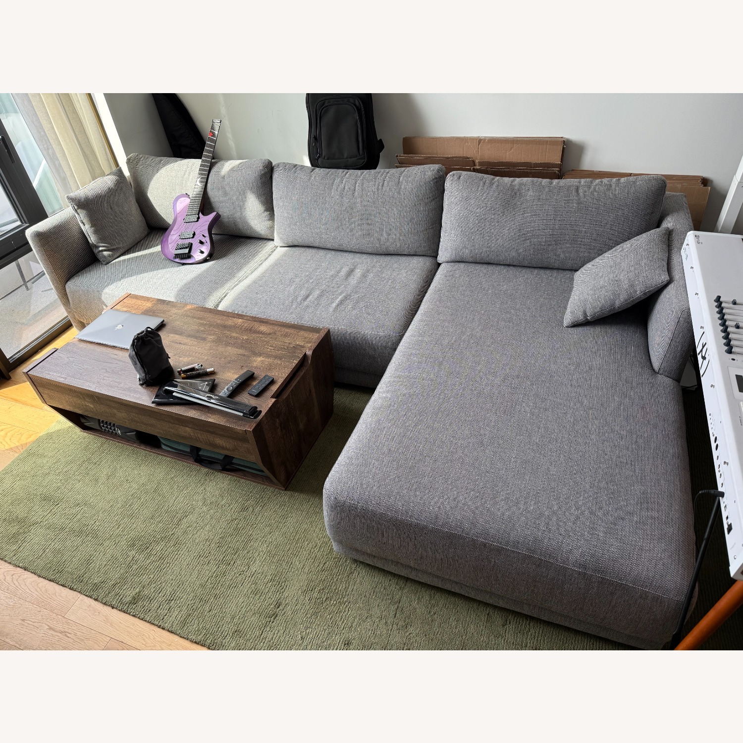 Joss & Main Astra 2 2 Piece Sectional - image-1