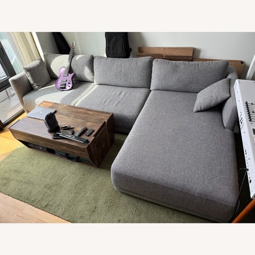 Used Joss & Main Astra 2 2 Piece Sectional for sale on AptDeco