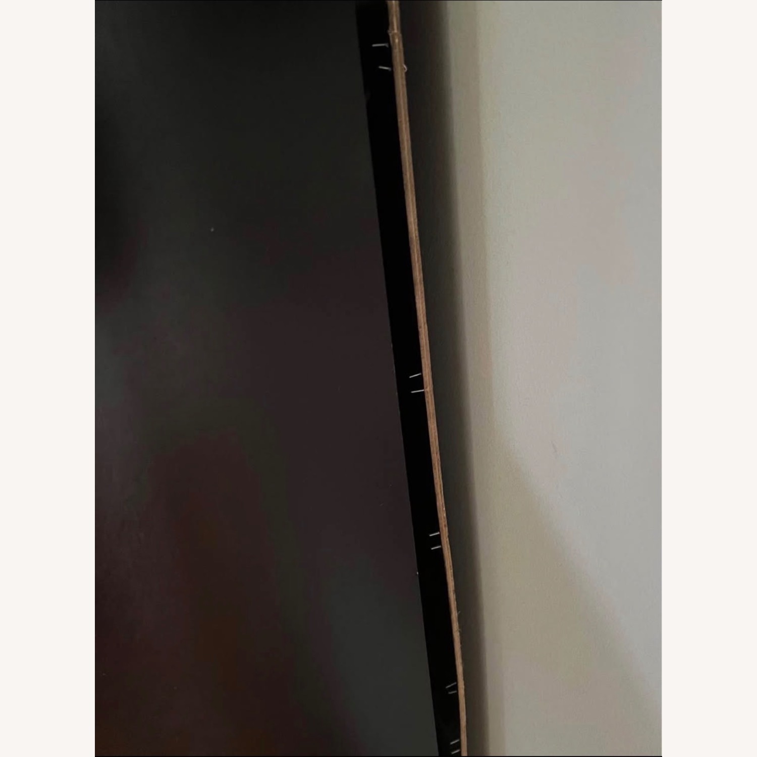 Black Wood Computer/Media Storage - image-7