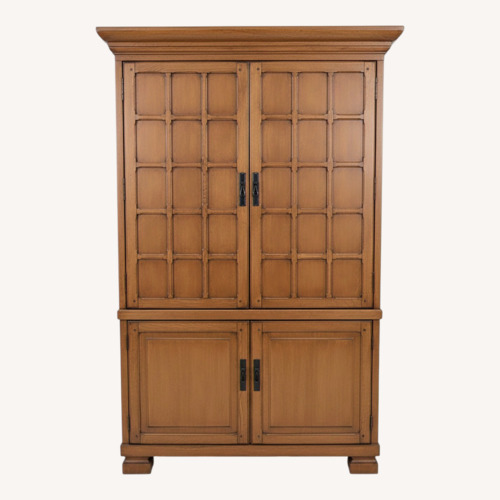 Used Dark Brown Armoire for sale on AptDeco