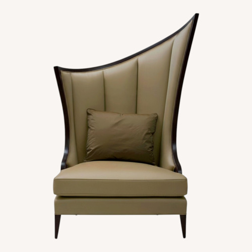 Used Christopher Guy Gold Fabric Accent Chairs for sale on AptDeco
