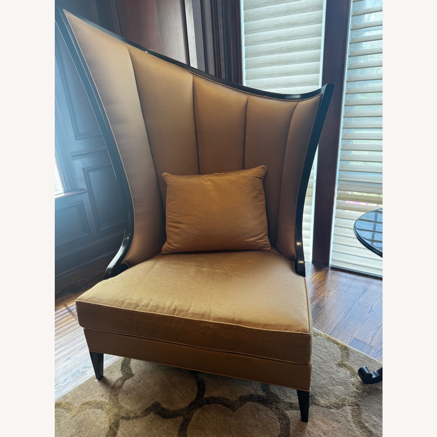 Christopher Guy Gold Fabric Accent Chairs - image-3