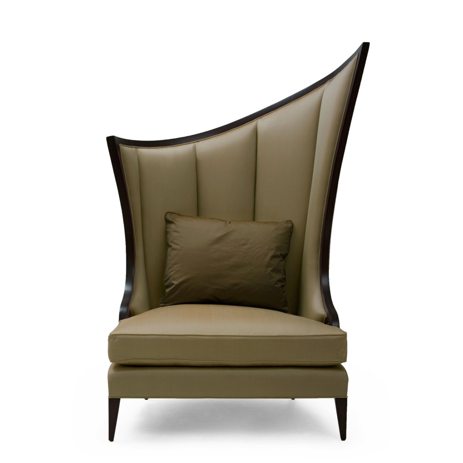 Christopher Guy Gold Fabric Accent Chairs - image-5
