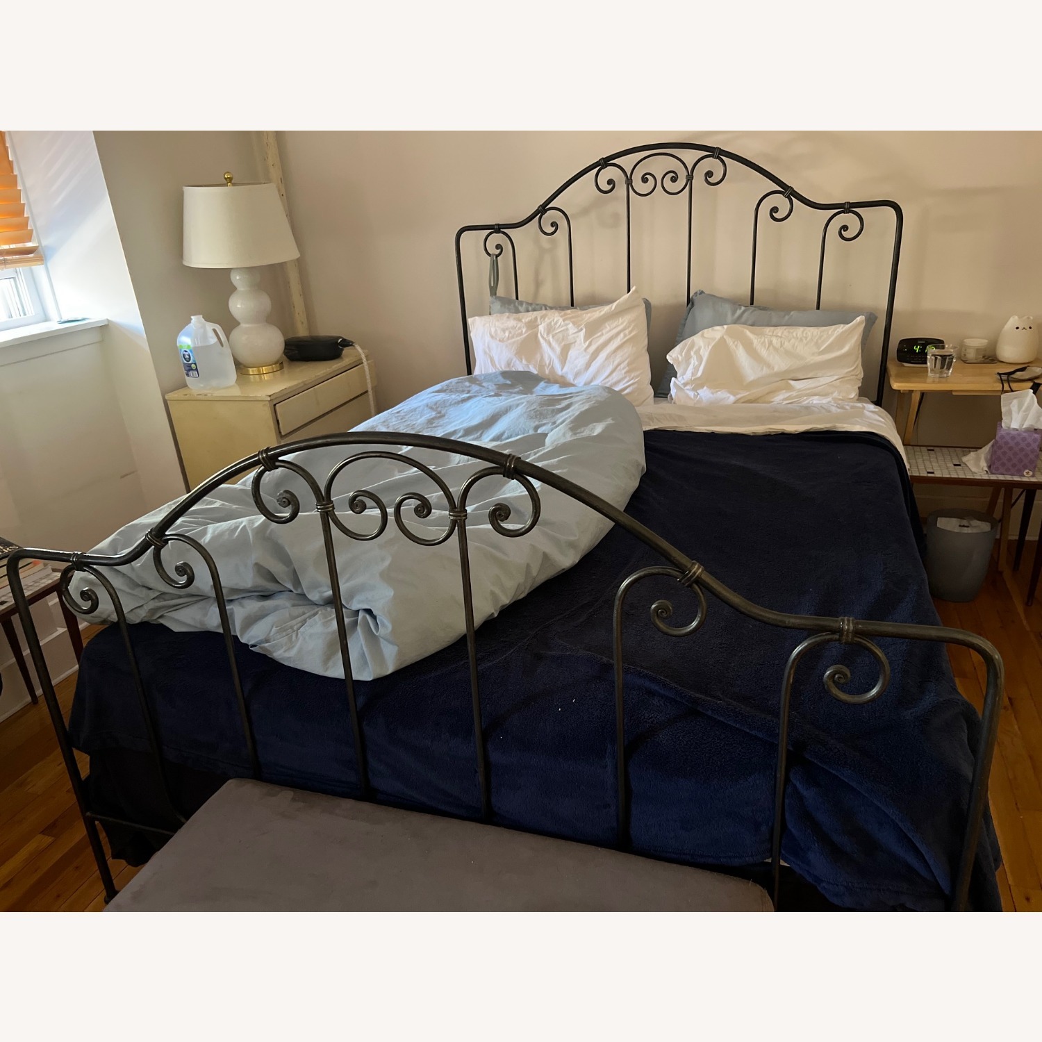 Charles P. Rogers Breton Iron Queen Bed - image-1