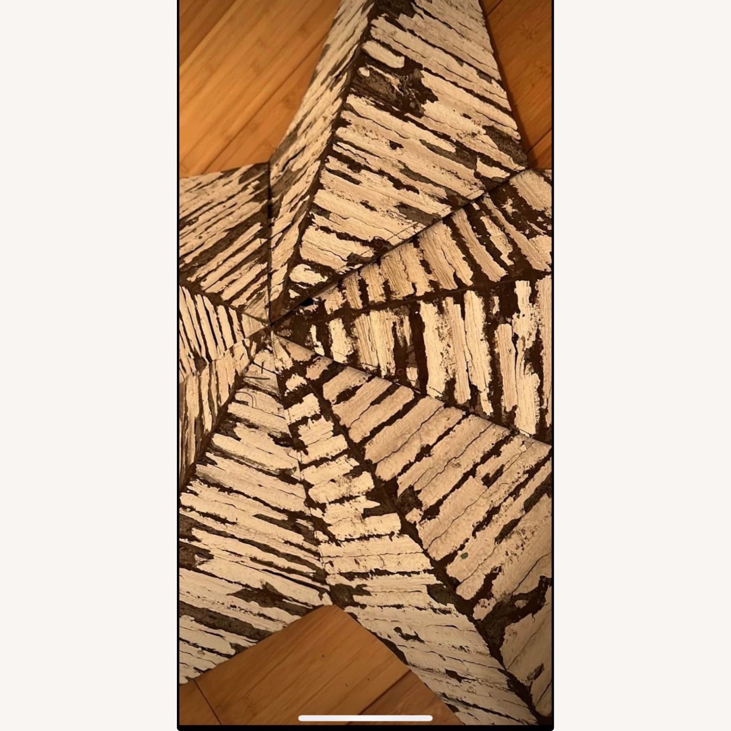 White Metal Barn Star Décor - image-3