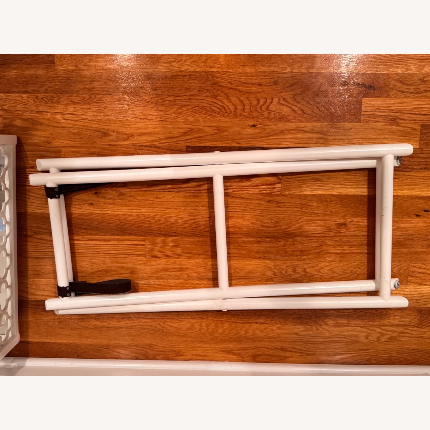 White Mirrored  Tray Table - image-5