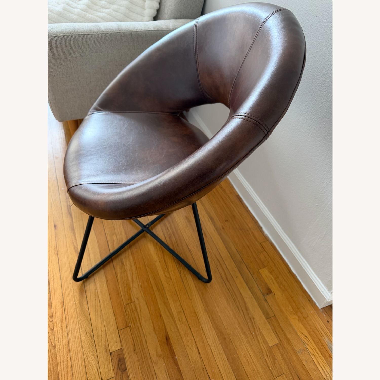 Wayfair Dark Brown Accent Chair - image-1