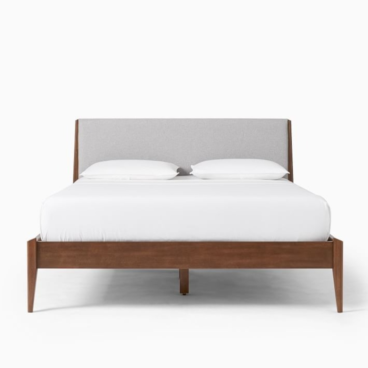 West Elm Modern Show Wood Bed - image-2